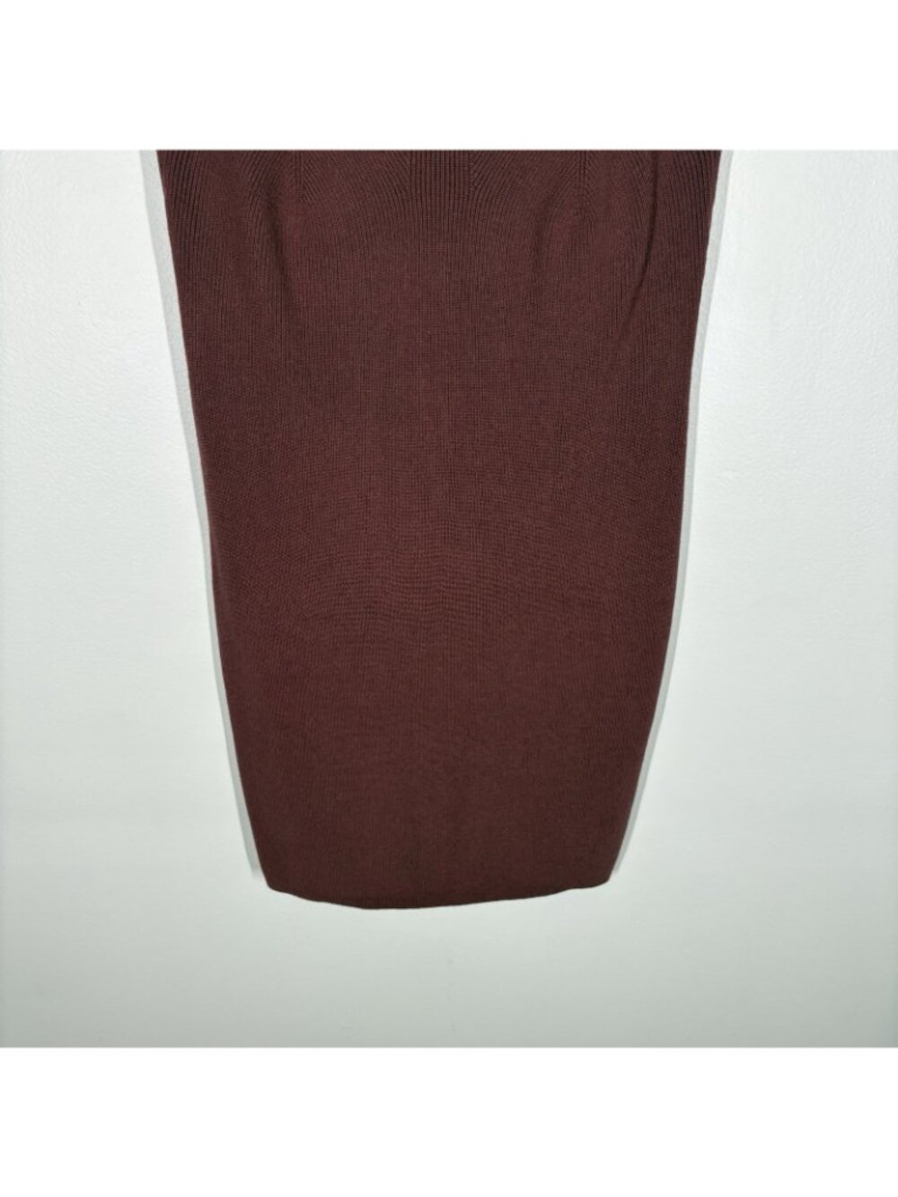 Babaton Aritzia Women M Sundried Red Short Sleeve Emerge Mini Sweater Dress - Picture 4 of 10
